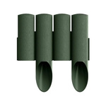 Palisada ogrodowa zielona 2,3m 4 elementy