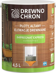 Impregnat  Drewnochron Express 4,5L Biały