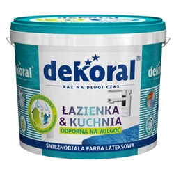 Farba Dekoral ŁAZIENKA & KUCHNIA  5l