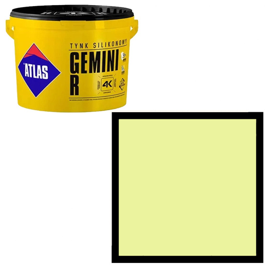 Tynk silikonowy Gemini R 25kg Atlas SAH 0363