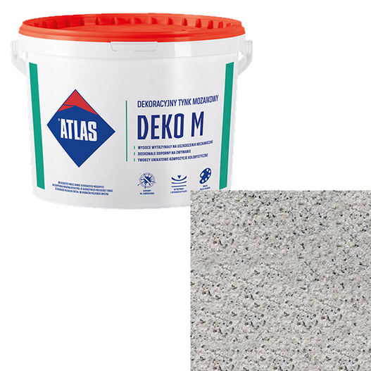 Tynk mozaikowy Deko M TM5 1,5mm 24kg Kolor Granit 1 Atlas