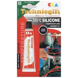 Silikon wysokotemperaturowy Hermetic 20ml Technicqll Czarny