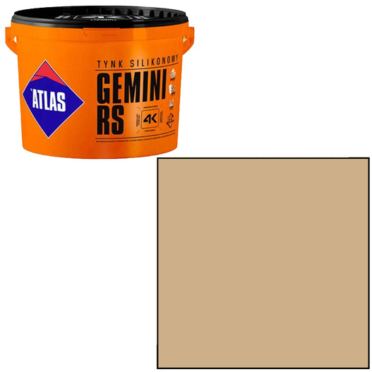 Tynk silikonowy Gemini RS 25kg Atlas SAH 0044