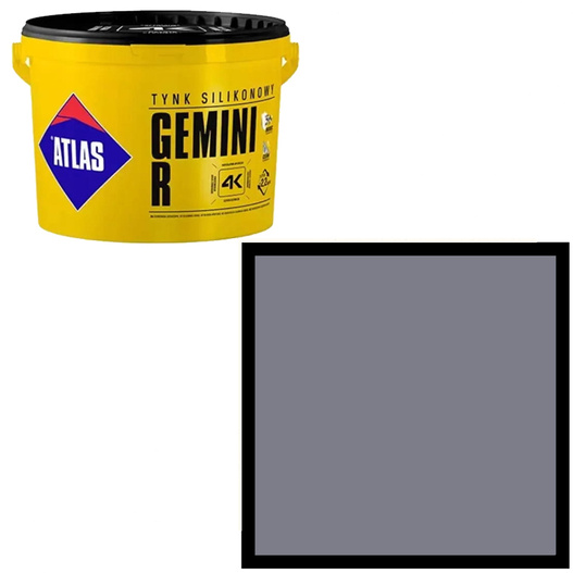 Tynk silikonowy Gemini R 25kg Atlas SAH 0398