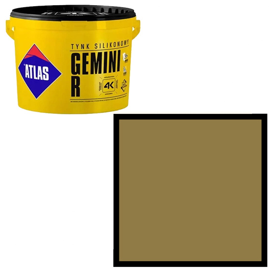 Tynk silikonowy Gemini R 25kg Atlas SAH 0245