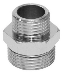 Nypel redukcyjny 1/2" x 3/4" chrom