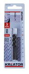 Wiertło do metalu Kreator 3 mm 3szt.