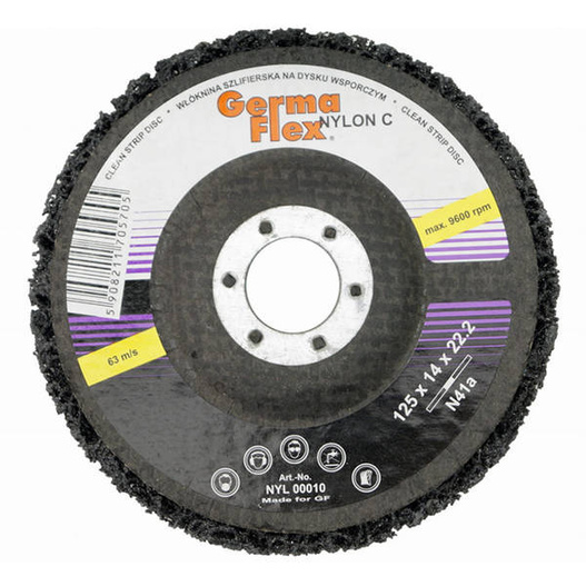 Tarcza ścierna z włókniny Germa Flex 125x14x22,2mm