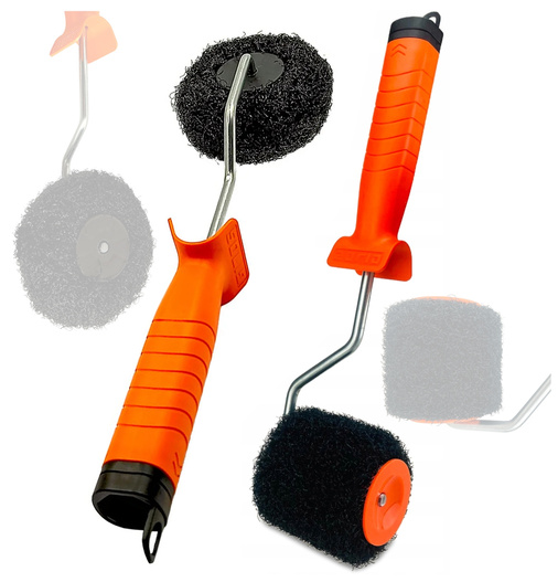 Zestaw nakładania gładzi - Wałek 8 cm + kątowy 36 mm - SOLID - system click