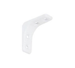 Wspornik półki WSM 130x130mm biały
