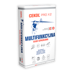 Multifunkcyjna gładź szpachlowa PRO X2 Cekol 20kg