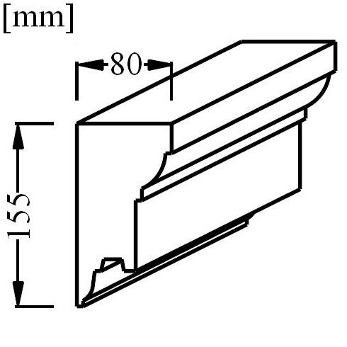 Profil Fasadowy P061P