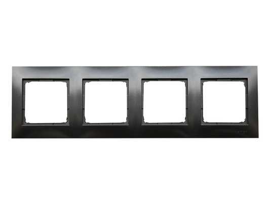 Ramka czterokrotna antracyt SIMON 54
