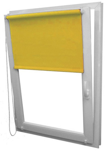 Roleta mini 50x150 K808 żółta
