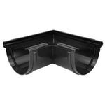 Narożnik zewnętrzny PVC 125 x 90 czarny Kaczmarek