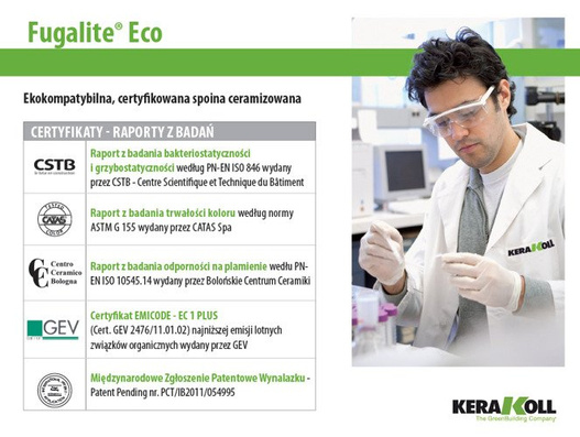 Fuga epoksydowa Fugalite Eco Cemento 3kg