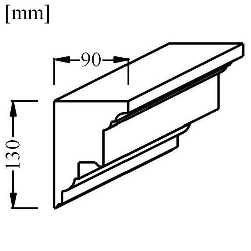 Profil Fasadowy P011P