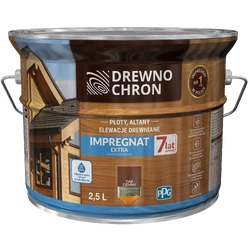 Drewnochron Extra do drewna 2,5L Dąb ciemny
