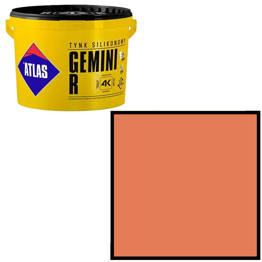 Tynk silikonowy Gemini R 25kg Atlas SAH 0270