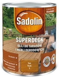 Sadolin Superdeck 0,75L Olej do tarasów Tek