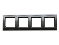 Ramka czterokrotna antracyt SIMON 54