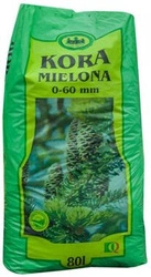 Kora sosnowa mielona 0-60 mm 80L