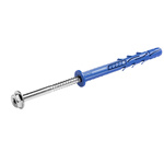 Kołek ramowy z kołnierzem nylon ocynk 10x160 FF1