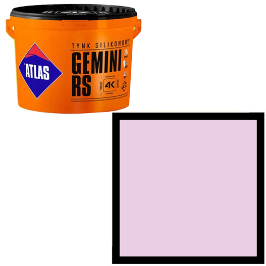 Tynk silikonowy Gemini RS 25kg Atlas SAH 0120