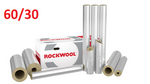 Otulina ROCKWOOL wełna 60/30 ROCKWOOL 800 ALU MB