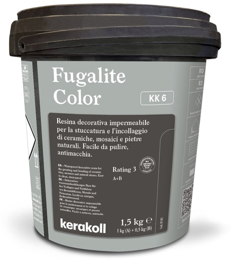 Fuga epoksydowa Fugalite Color epox Kerakoll KK6 Perłowoszary 1,5kg