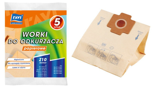 Worki do odkurzacza RAVI Zelmer Z10 - 5 szt.