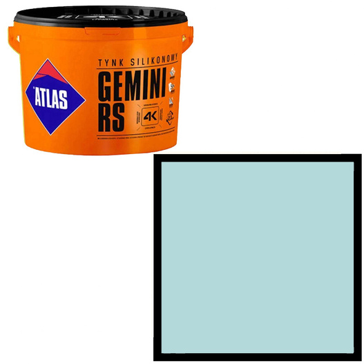 Tynk silikonowy Gemini RS 25kg Atlas SAH 0347