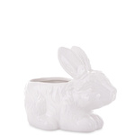 Królik Osłonka ceramiczna biała 13x9x16cm