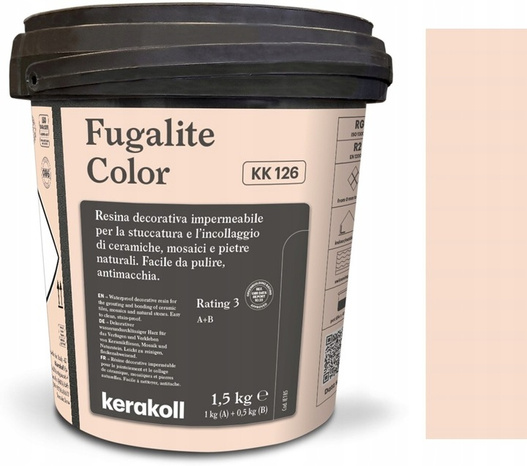 Fuga epoksydowa Fugalite Color epox Kerakoll KK126 Beż Bahama 1,5kg