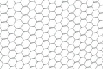 Siatka ogrodzeniowa sześciokąt ocynk 0,5x10m 25mm