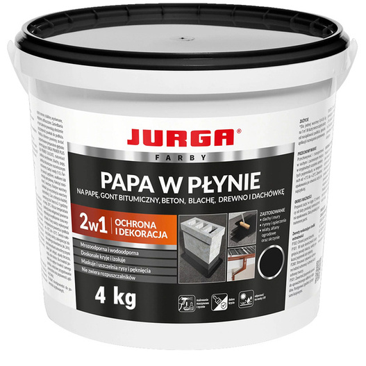 Papa w płynie Czerwona ceglasta 4kg Jurga