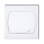 Włącznik schodowy Biały Logo Karlik