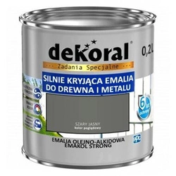 Farba emalia Emakol 0,2l szary jasny