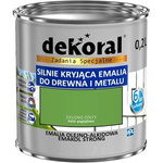 Farba Emalia Emakol 0,2l strong zielono-żółta