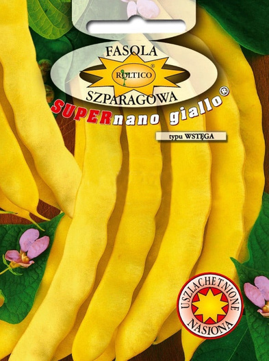 Nasiona Fasola karłowa Supernano Giallo 30g