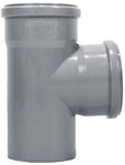 Trójnik kanalizacyjny wewnętrzny 110/75mm 45 st