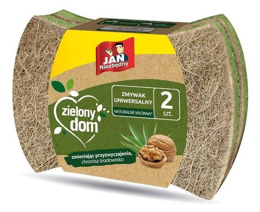 Zmywak uniwersalny 2 sztuki Zielony Dom
