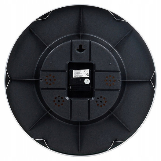 Zegar okrągły biało-złoty 38cm