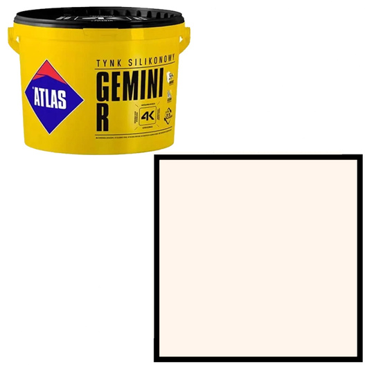 Tynk silikonowy Gemini R 25kg Atlas SAH 0071