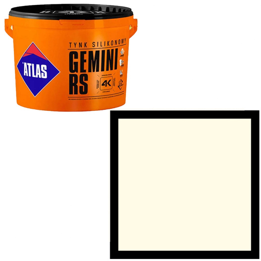 Tynk silikonowy Gemini RS 25kg Atlas SAH 0001