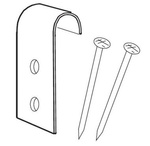 Fastlock klamra plus gwoździe opakowanie 10 sztuk