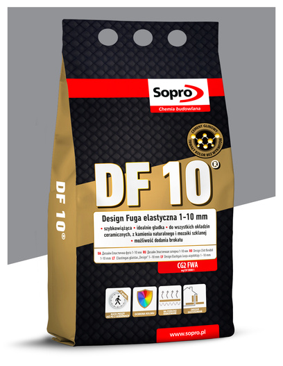 Fuga elastyczna DF 10 4kg 15. Szary Sopro