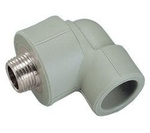 Kolano polipropylen fi25 na 1/2" GZ