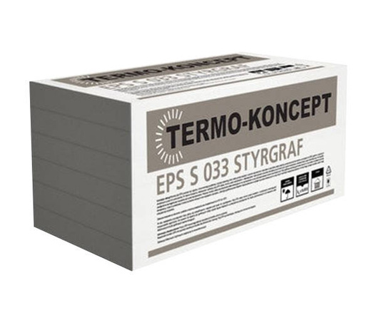 Styropian EPS S 033 Styrgraf 15cm (0,3m3/2m2)