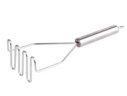 Tłuczek do ziemniaków stalowy 25cm